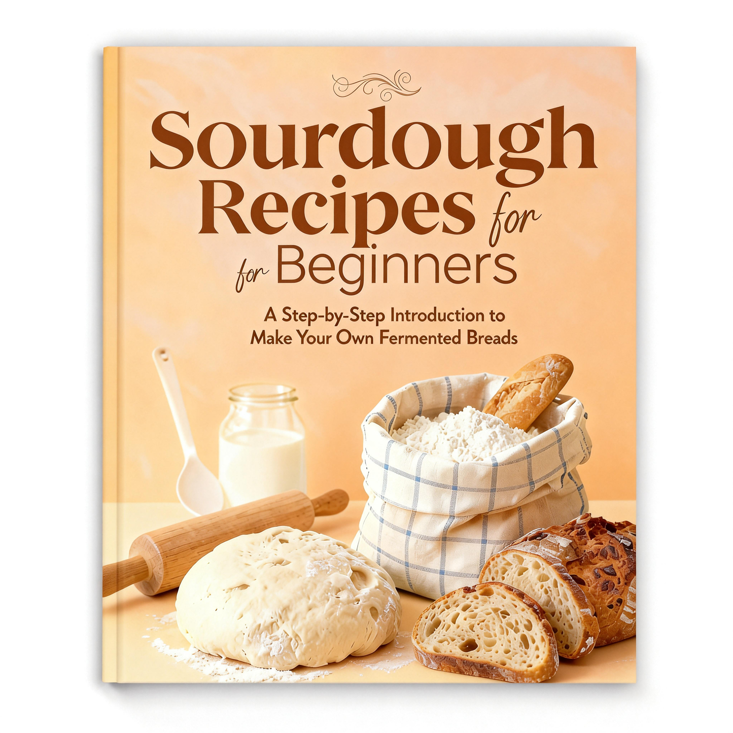 Sourdough Recipes for Beginners: Sourdough Cookbook for Beginners with Simple Cookbook Recipes, Starter Tips, and Homemade Bread Baking Techniques