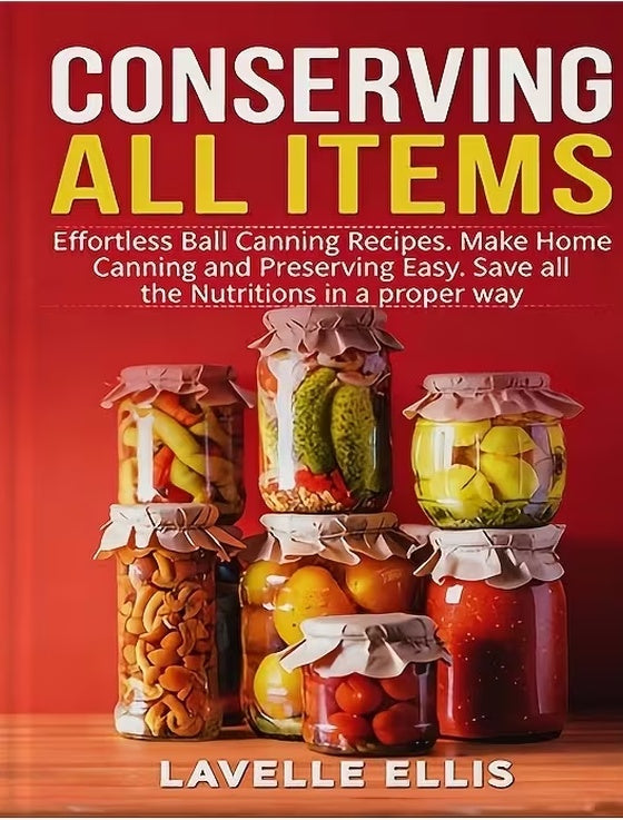 Conserving All Items-Say Goodbye to Food Waste! The Fail-Proof Ball Canning Guide: Beginners Can Easily Lock In Year-Round Fresh Flavors